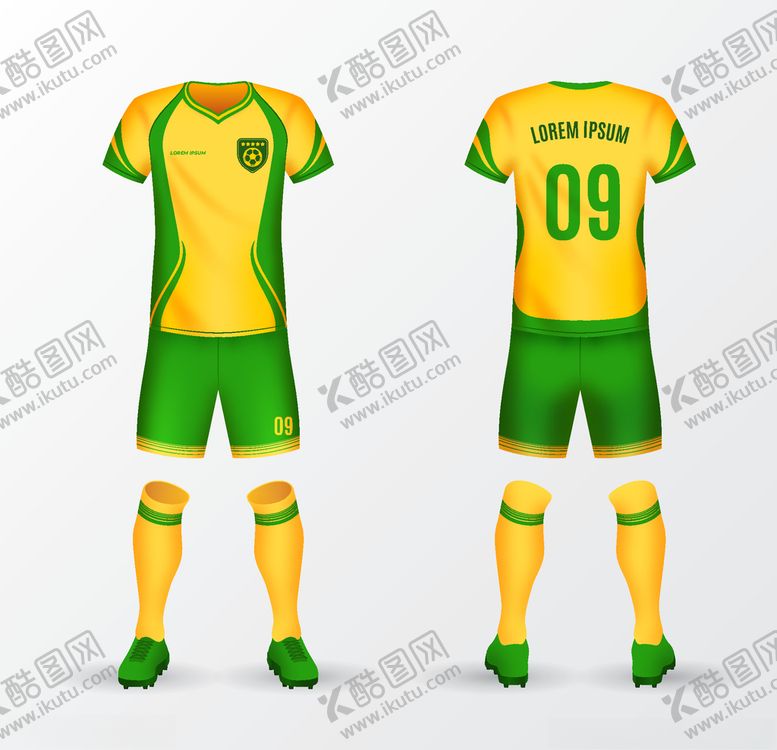 编号：73953906271737366514【酷图网】源文件下载-世界杯足球队服运动服T恤设计图