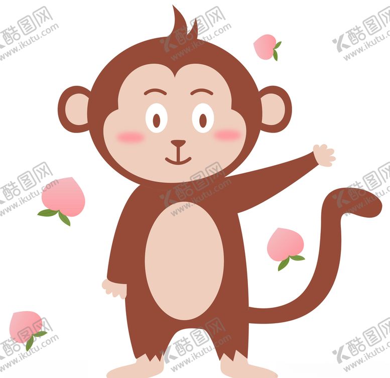 编号：82900011011120141256【酷图网】源文件下载-卡通矢量猴子
