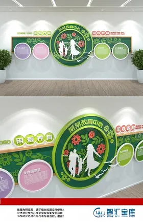 爱在邻里社区和谐文化墙