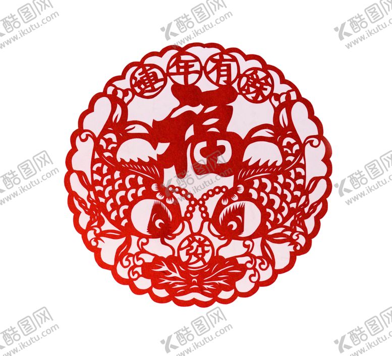 编号：15007610011120034255【酷图网】源文件下载-福字剪纸