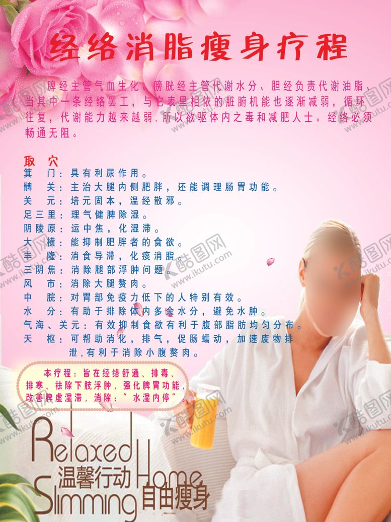 编号：31190309272236236517【酷图网】源文件下载-经络减肥