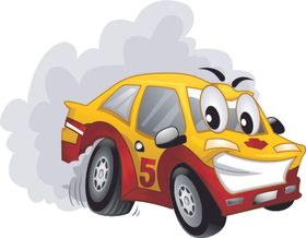 卡通车