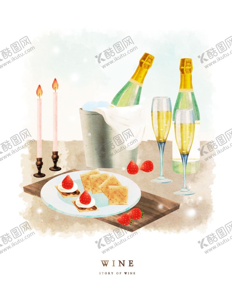 编号：62103309240850145108【酷图网】源文件下载-香槟