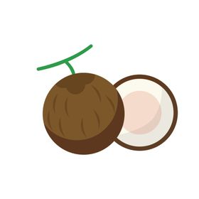 卡通椰子