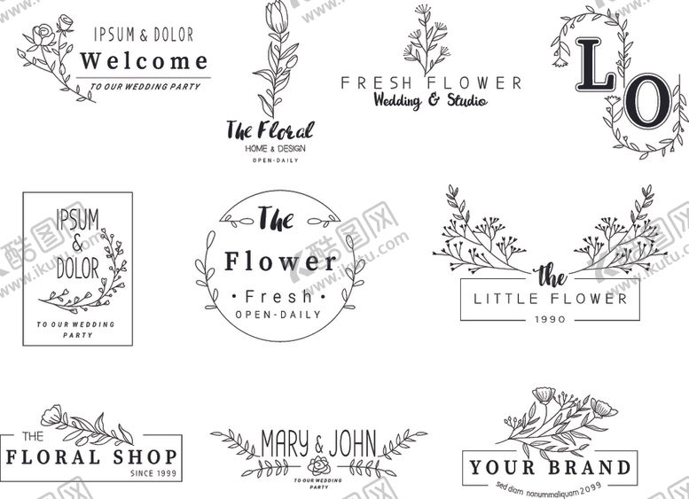 编号：37681809300024439682【酷图网】源文件下载-水彩花卉插画