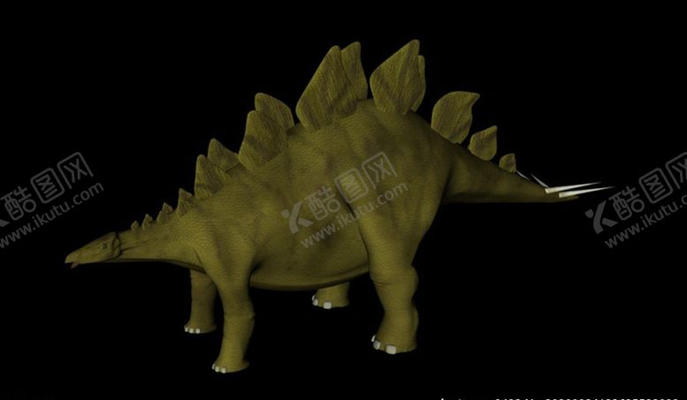 编号：14176609282111406655【酷图网】源文件下载-C4D恐龙模型