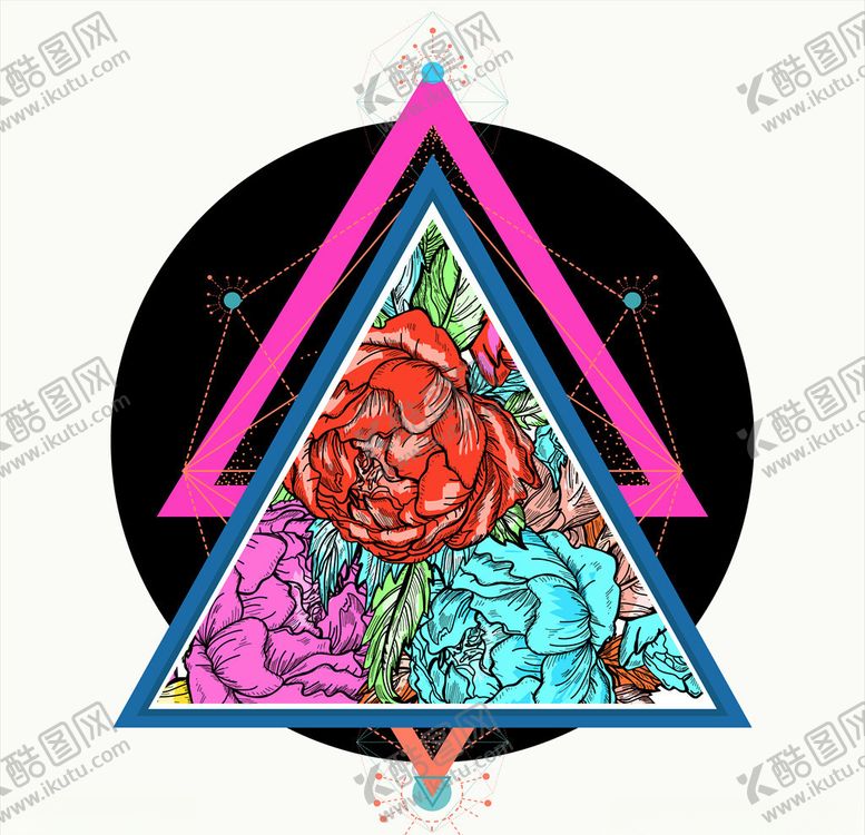 编号：92830009100021367363【酷图网】源文件下载-印花图案背景