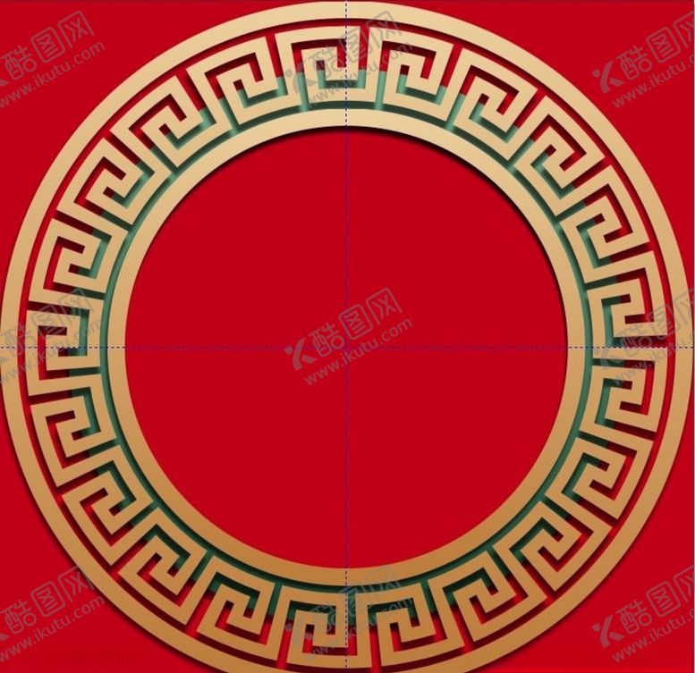 编号：71799310090311217967【酷图网】源文件下载-中国风边框金色