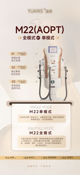 医美M22光子嫩肤科普