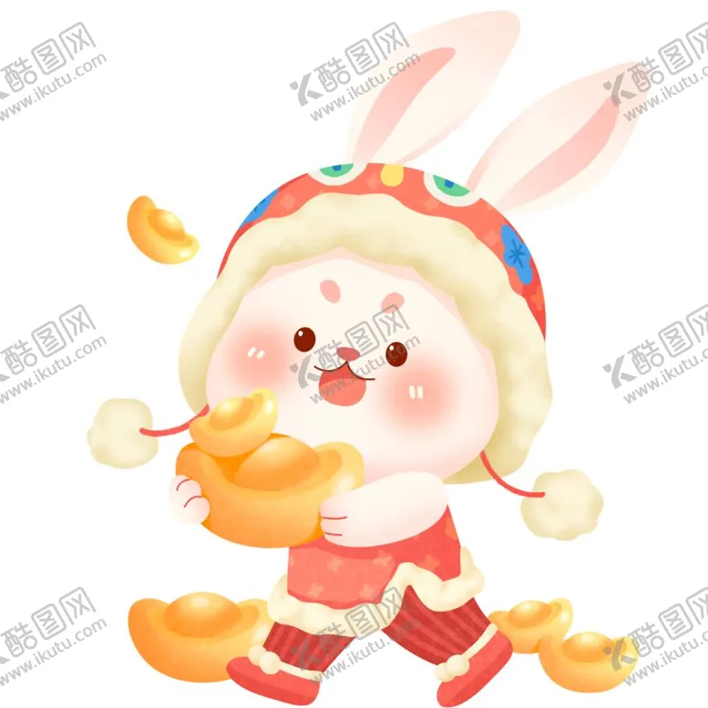 编号：24290610151311254893【酷图网】源文件下载-兔年财源滚滚
