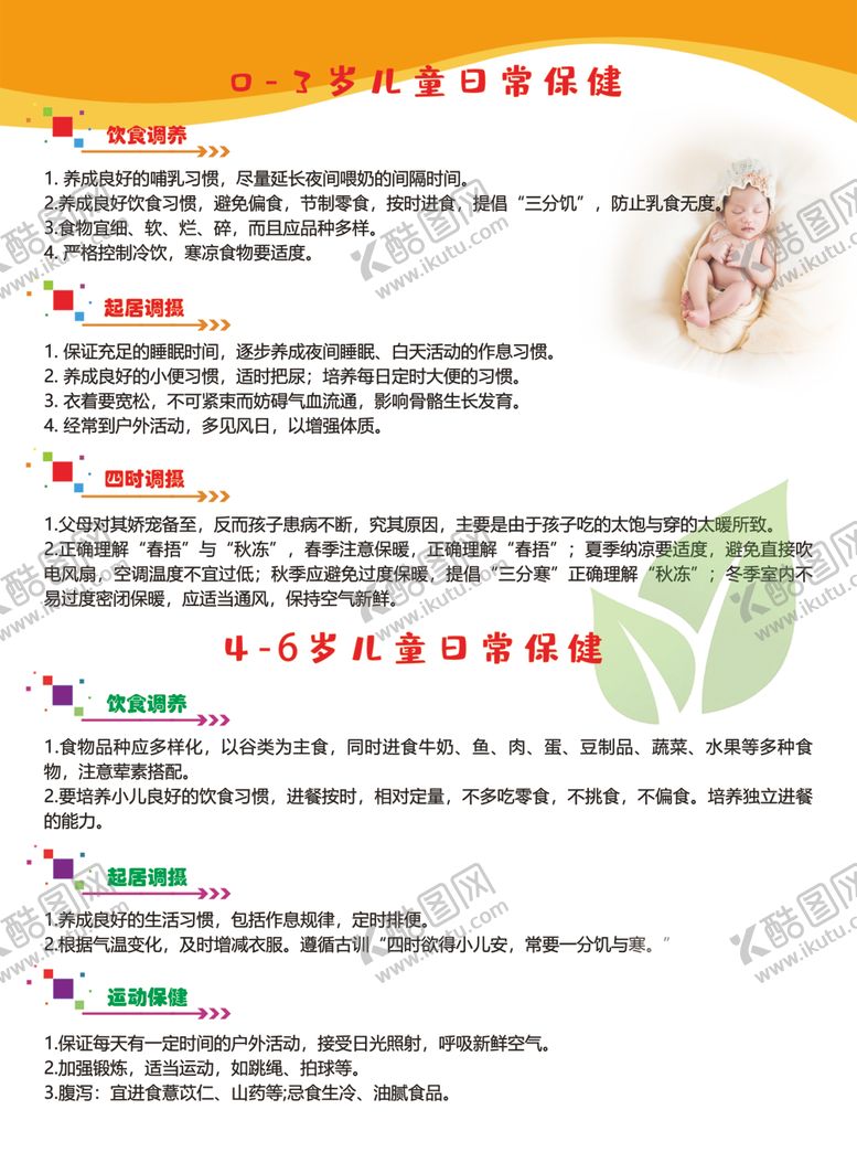 编号：90372303141935559489【酷图网】源文件下载-儿童中医保健知识