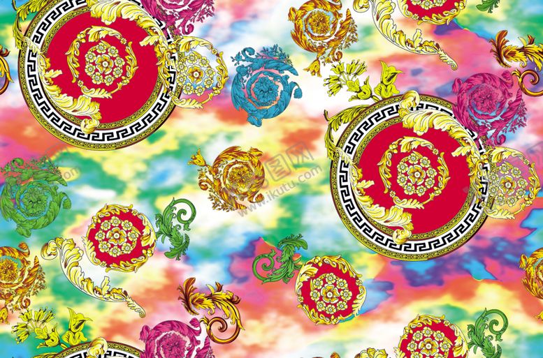 编号：76421409211320258074【酷图网】源文件下载-扎染