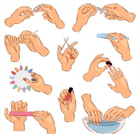 修指甲睫毛嫁接