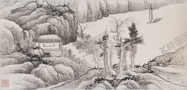 编号：75841009240335471907【酷图网】源文件下载-水墨画  