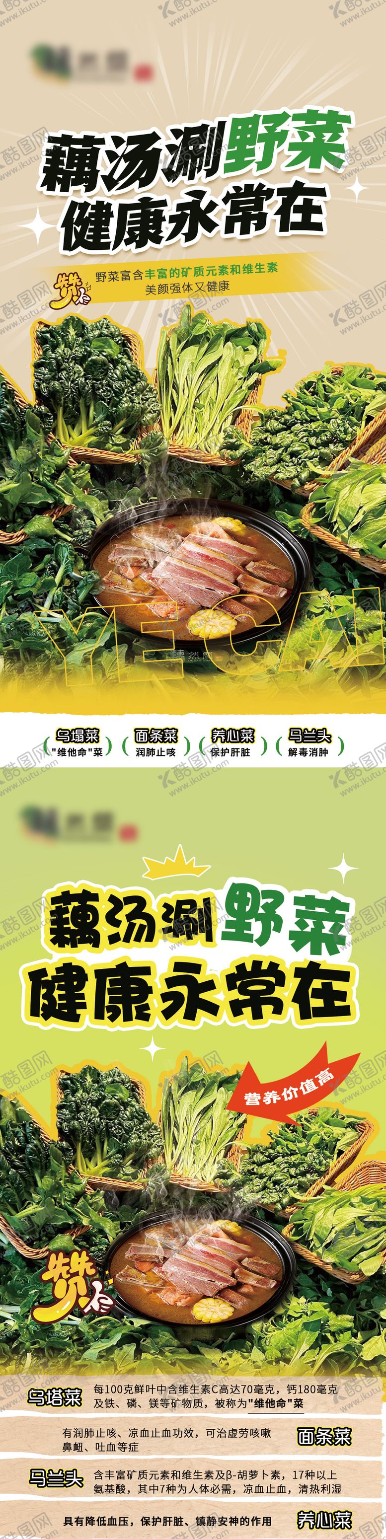 编号：63843211281922423110【酷图网】源文件下载-野菜藕汤台卡