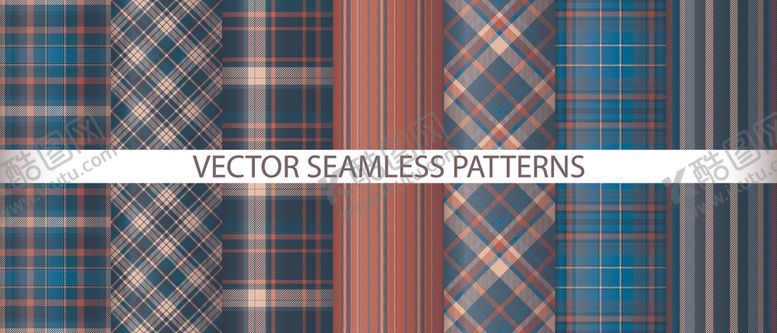 编号：59199709222138377746【酷图网】源文件下载-多样格子图案背景集合