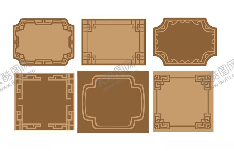 编号：25641909211242545293【酷图网】源文件下载-复古风格边框