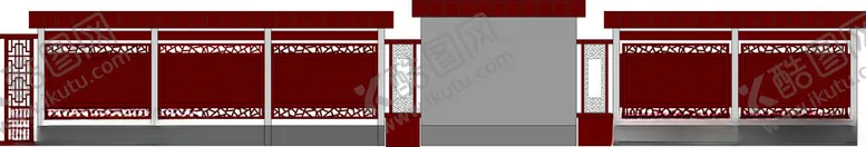 编号：90482812132148194070【酷图网】源文件下载-户外宣传长廊造型