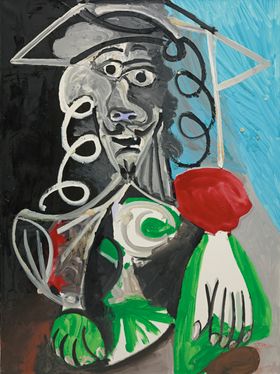 毕加索抽象绘画作品