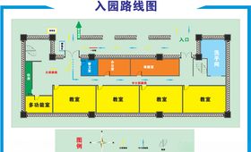 入园入校路线图