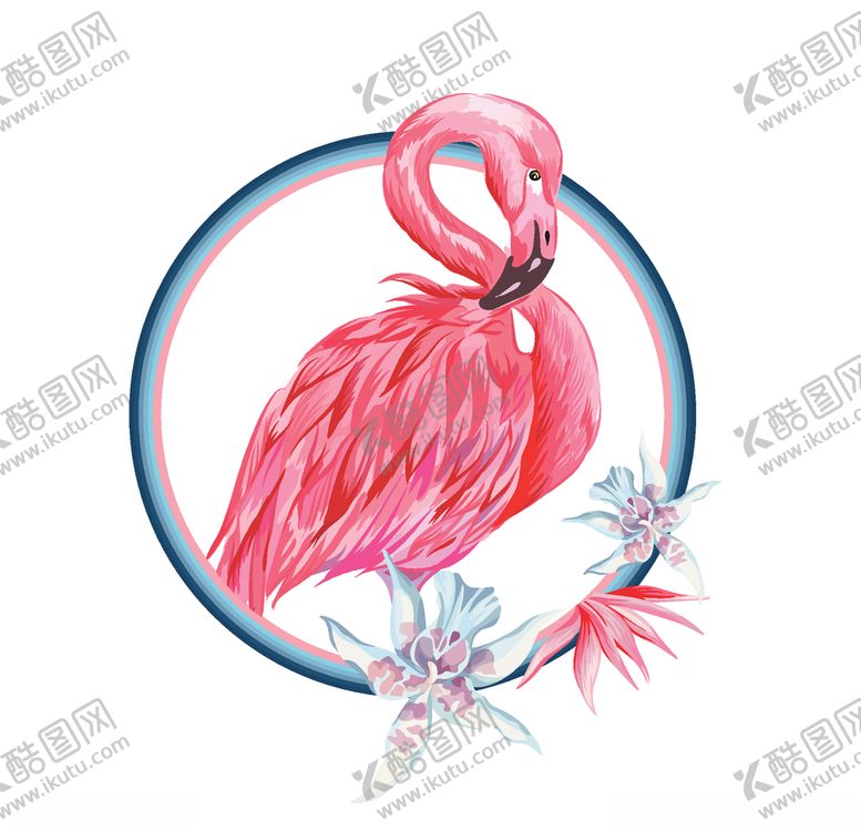 编号：24289305190806492705【酷图网】源文件下载-火烈鸟