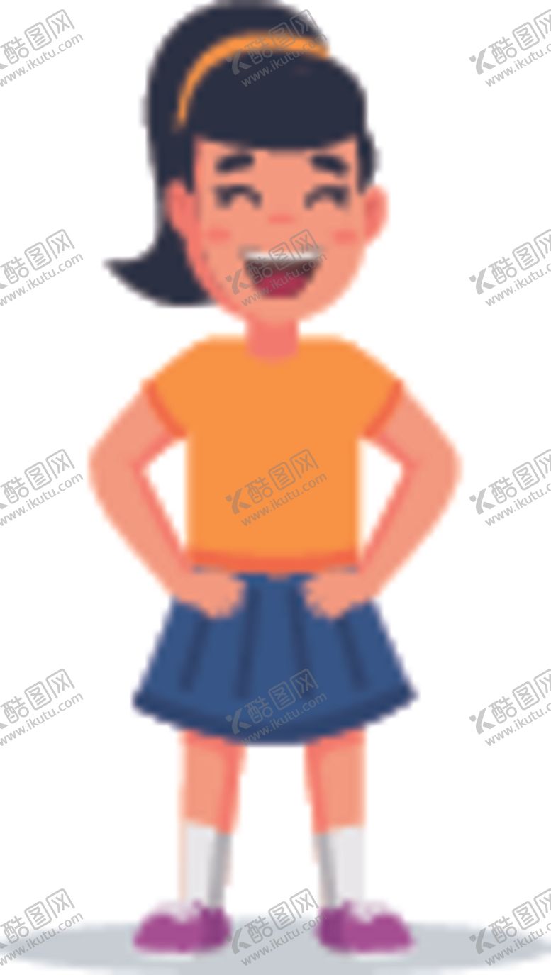 编号：30045505111745414708【酷图网】源文件下载-快乐女孩