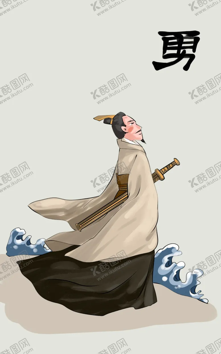 编号：37562602182218514220【酷图网】源文件下载-传统文化古风人物