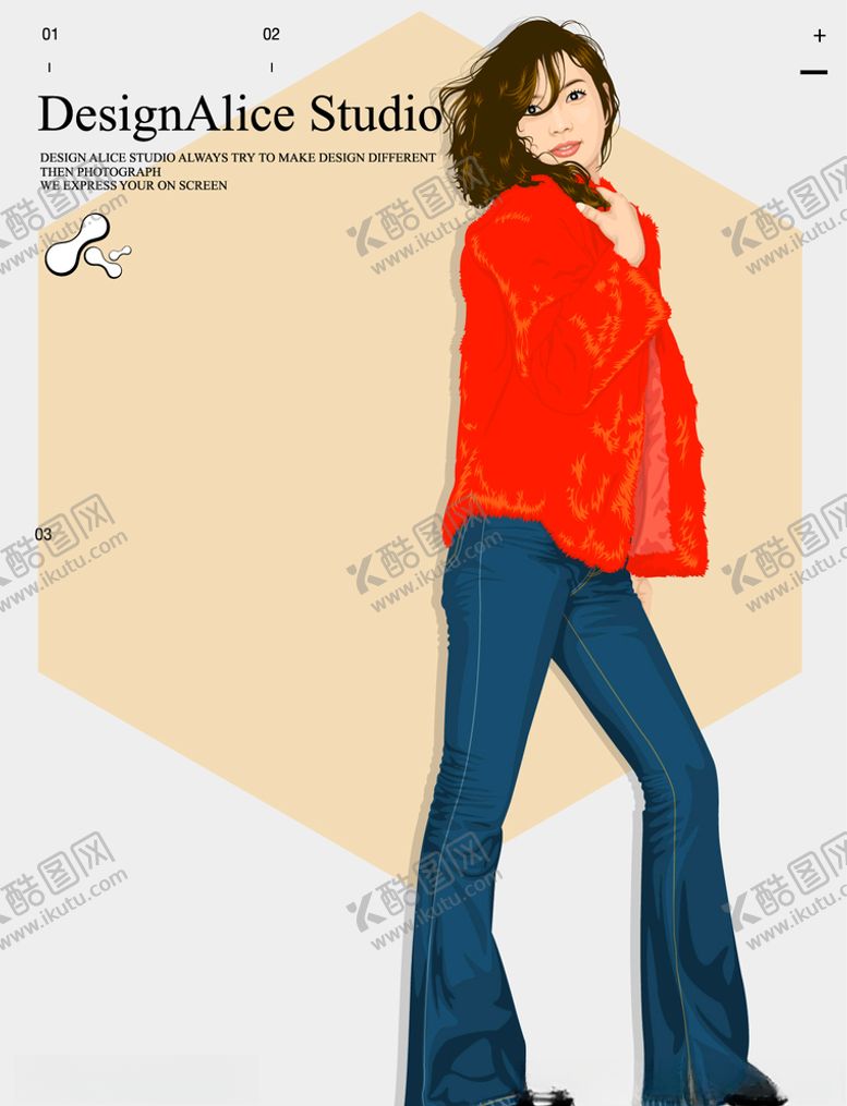 编号：12847907082203271863【酷图网】源文件下载-人物插画