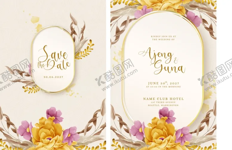 编号：82448110062141099386【酷图网】源文件下载-花卉贺卡