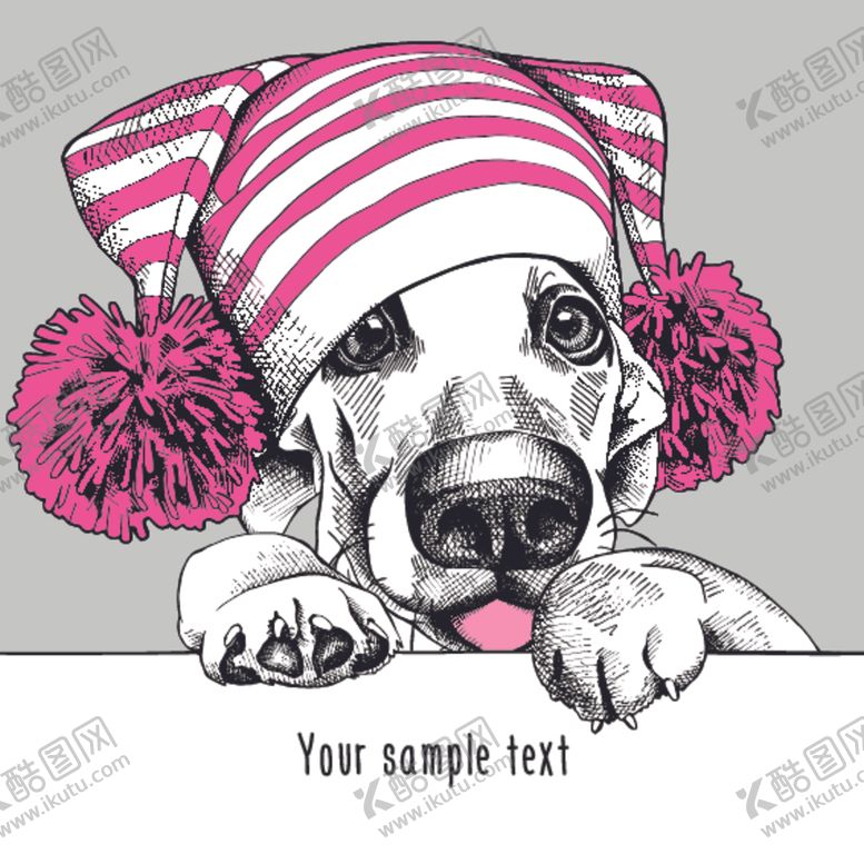 编号：60801509272346231115【酷图网】源文件下载-卡通狗