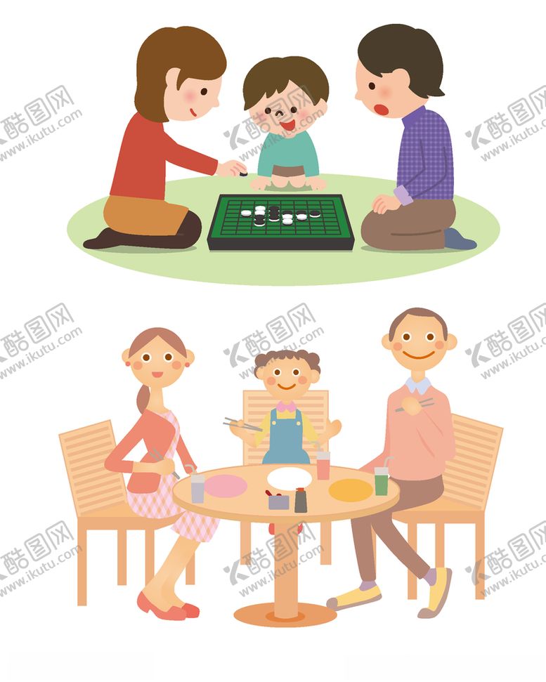 编号：14755205050818228604【酷图网】源文件下载-父母与孩子