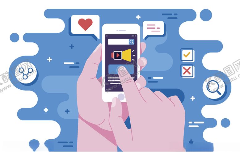 编号：16972109240551066634【酷图网】源文件下载-创意卡通插画