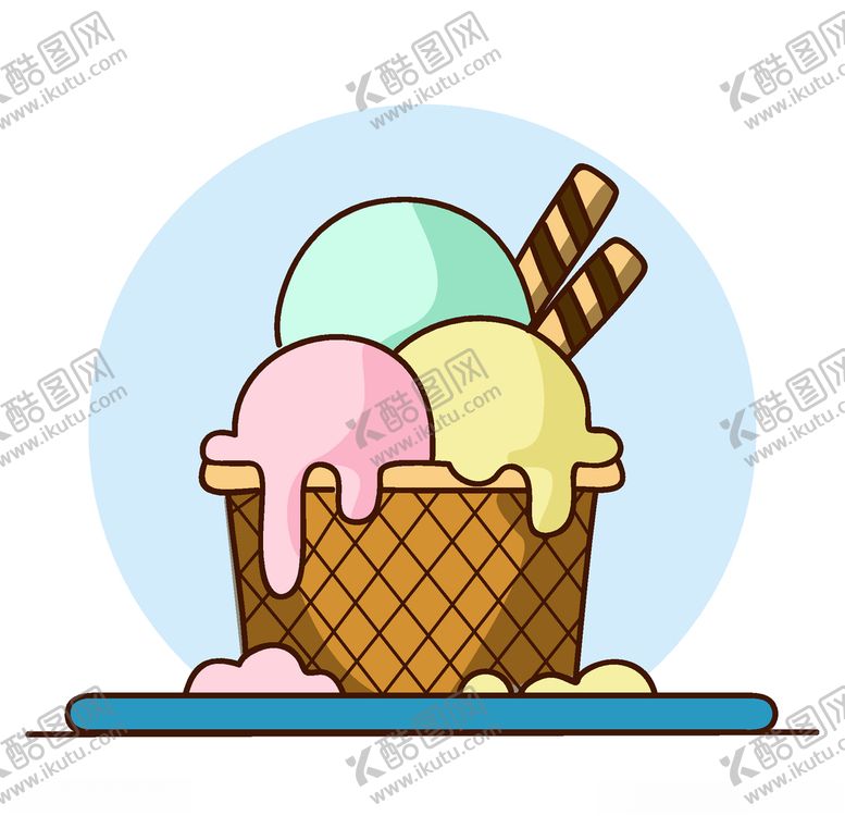 编号：62621109200543046476【酷图网】源文件下载-冰淇淋