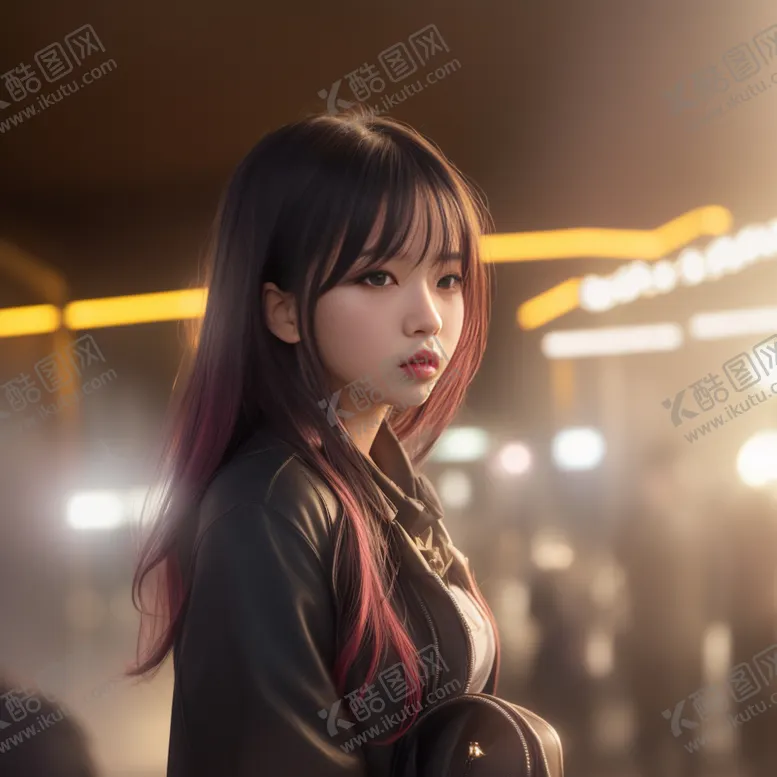 编号：63654501232254463751【酷图网】源文件下载-现代网红风格女孩