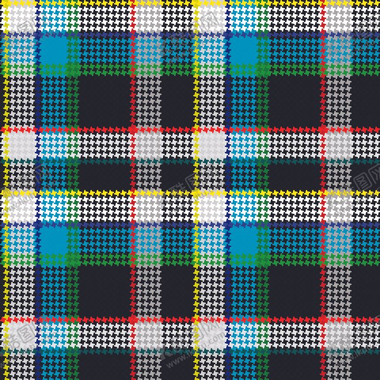 编号：97933109200920569663【酷图网】源文件下载-蓝绿格子图案纹理