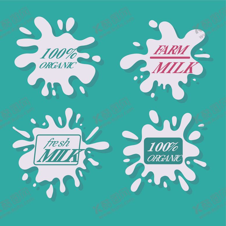 编号：23771610211414155608【酷图网】源文件下载-牛奶海报素材模板