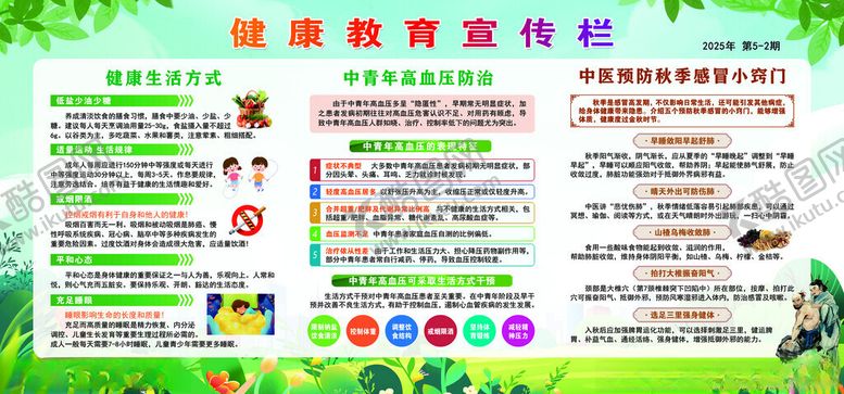编号：74445711211752343551【酷图网】源文件下载-健康教育宣传栏