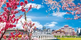 春天海报背景