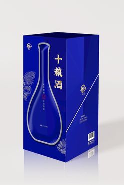 高端白酒包装盒定制含源文件酒礼盒十粮酒