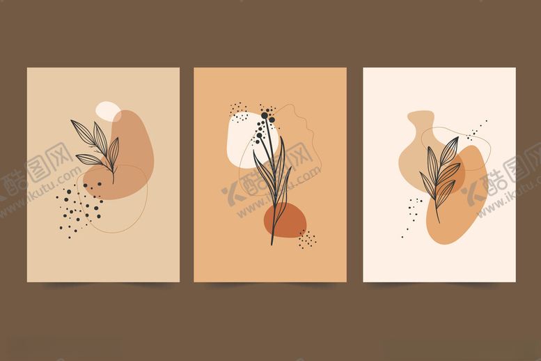 编号：13510904010949054397【酷图网】源文件下载-抽象装饰画