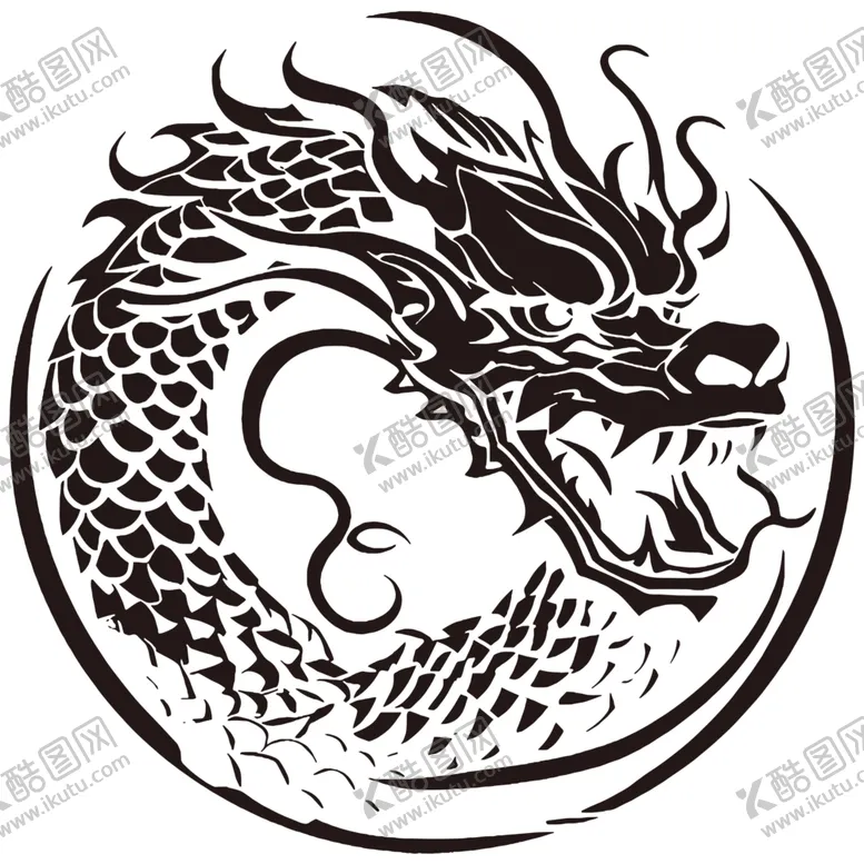 编号：26381303080205517654【酷图网】源文件下载-龙纹