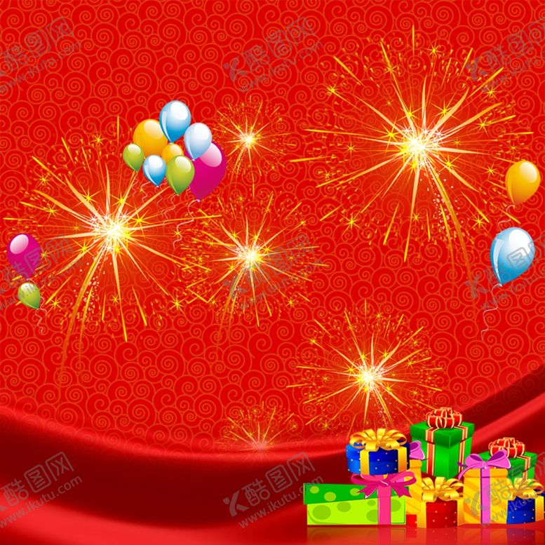 编号：21837910051656204642【酷图网】源文件下载-红色背景