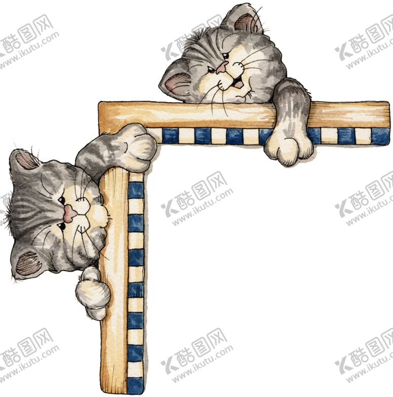 编号：20658209262249264403【酷图网】源文件下载-手绘猫咪手绘猫萌猫插画猫