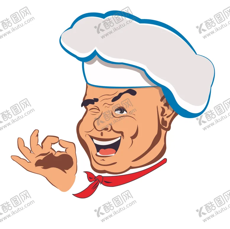 编号：51539507010253307753【酷图网】源文件下载-卡通厨师厨子素材设计