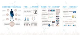 企业文化墙活动展板主画面背景板简约