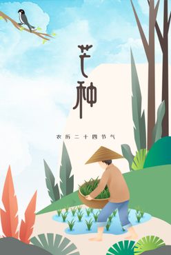 芒种活动素材