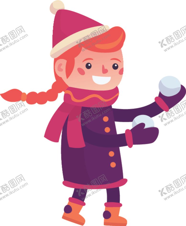 编号：90243602111201461587【酷图网】源文件下载-装冬装的儿童 