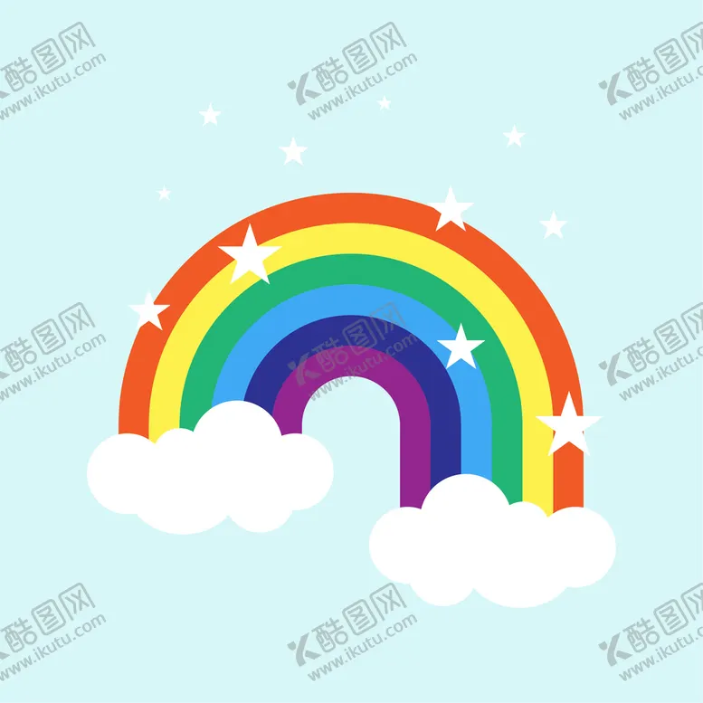 编号：95940401210453047977【酷图网】源文件下载-彩虹背景
