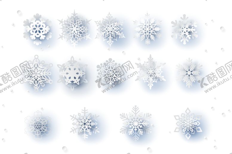 编号：98274610201648268566【酷图网】源文件下载-雪花圣诞节装饰海报素材