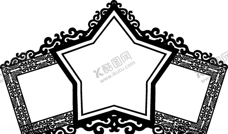 编号：75791505110357406778【酷图网】源文件下载-镂空花图案
